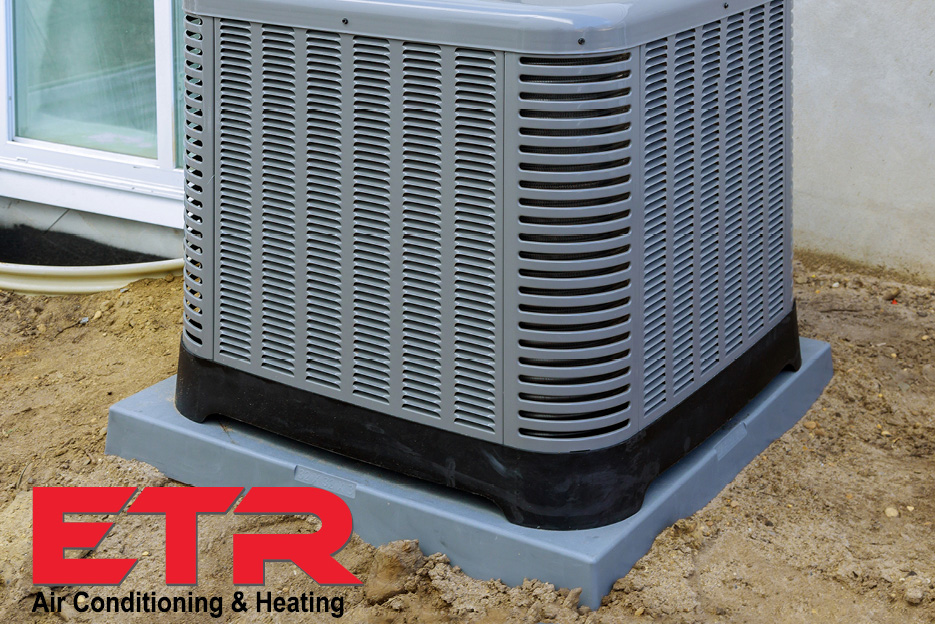 a photo of hvac system with etr logo